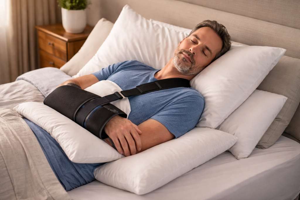 frattura clavicola come dormire